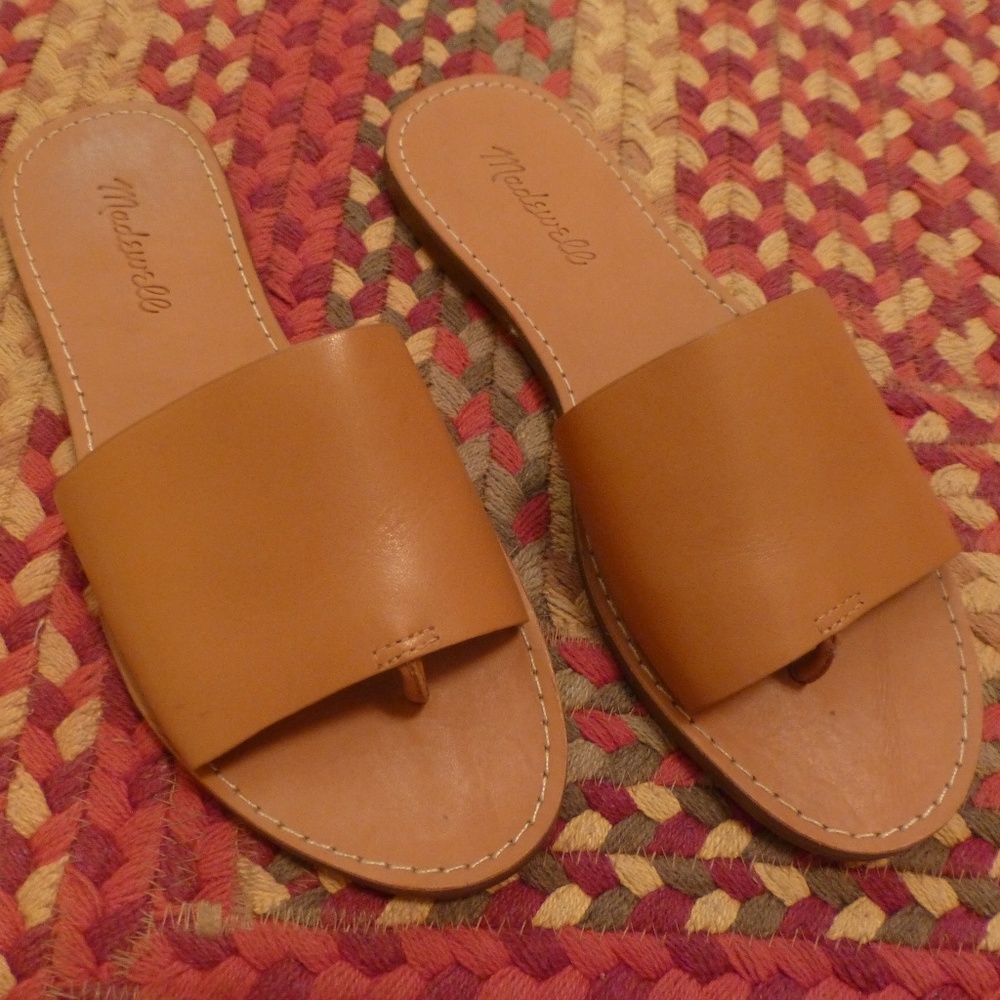 Madewell The Boardwalk Post Slide Sandal